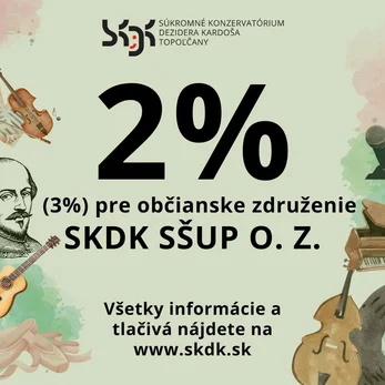 Darujte nám 2%(3%)