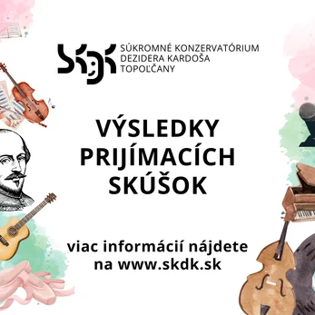 Výsledky prijímacích skúšok